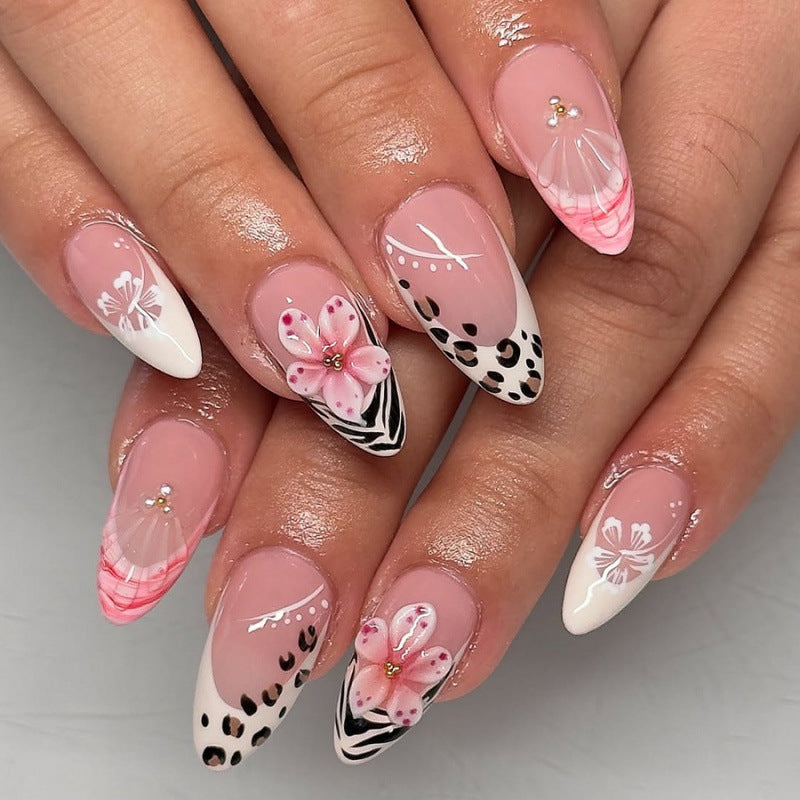 Exclusive 3D Nail Art with Floral Designs Kalsten