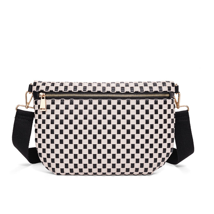 Stylish Woven Crossbody Bag Kalsten