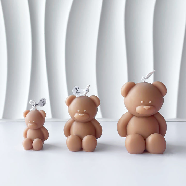 Premium Bear-Shaped Decorative Candle