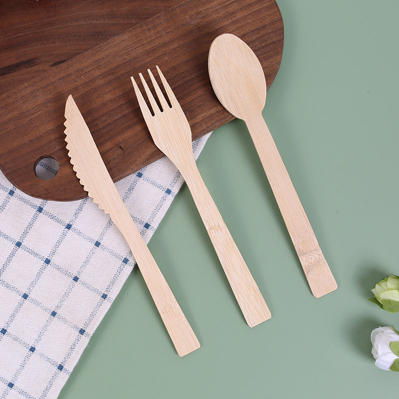 Eco-Friendly Bamboo Cutlery Set Kalsten