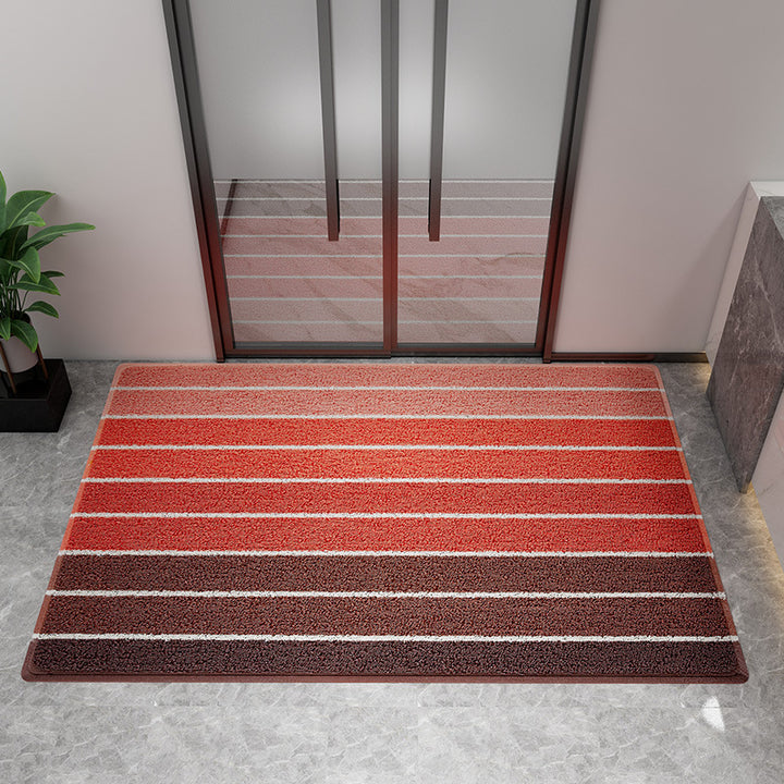 Striped Indoor Entry Rug