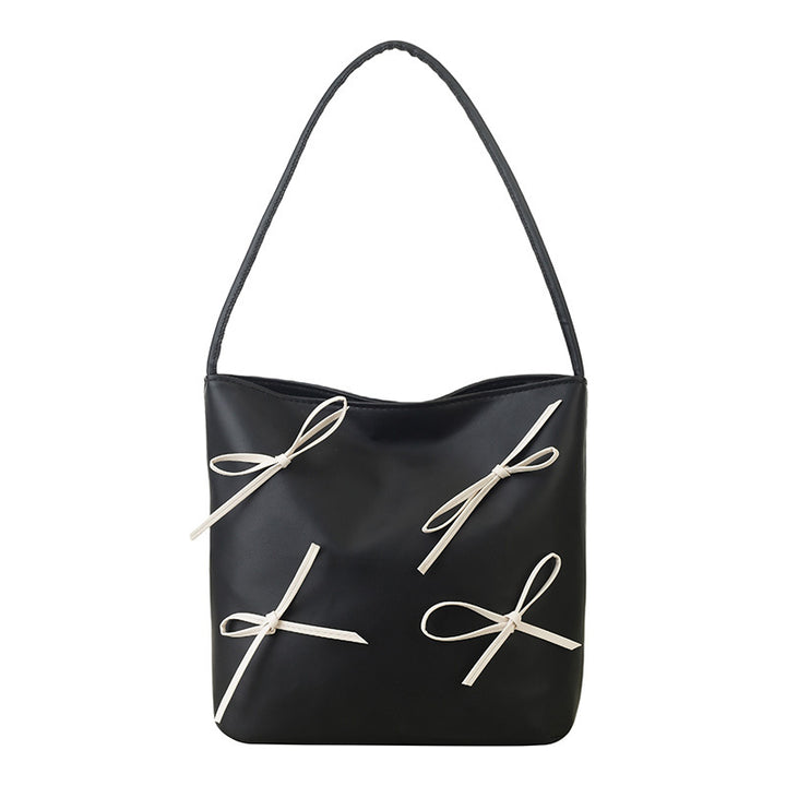 Bow-Embellished Handbag