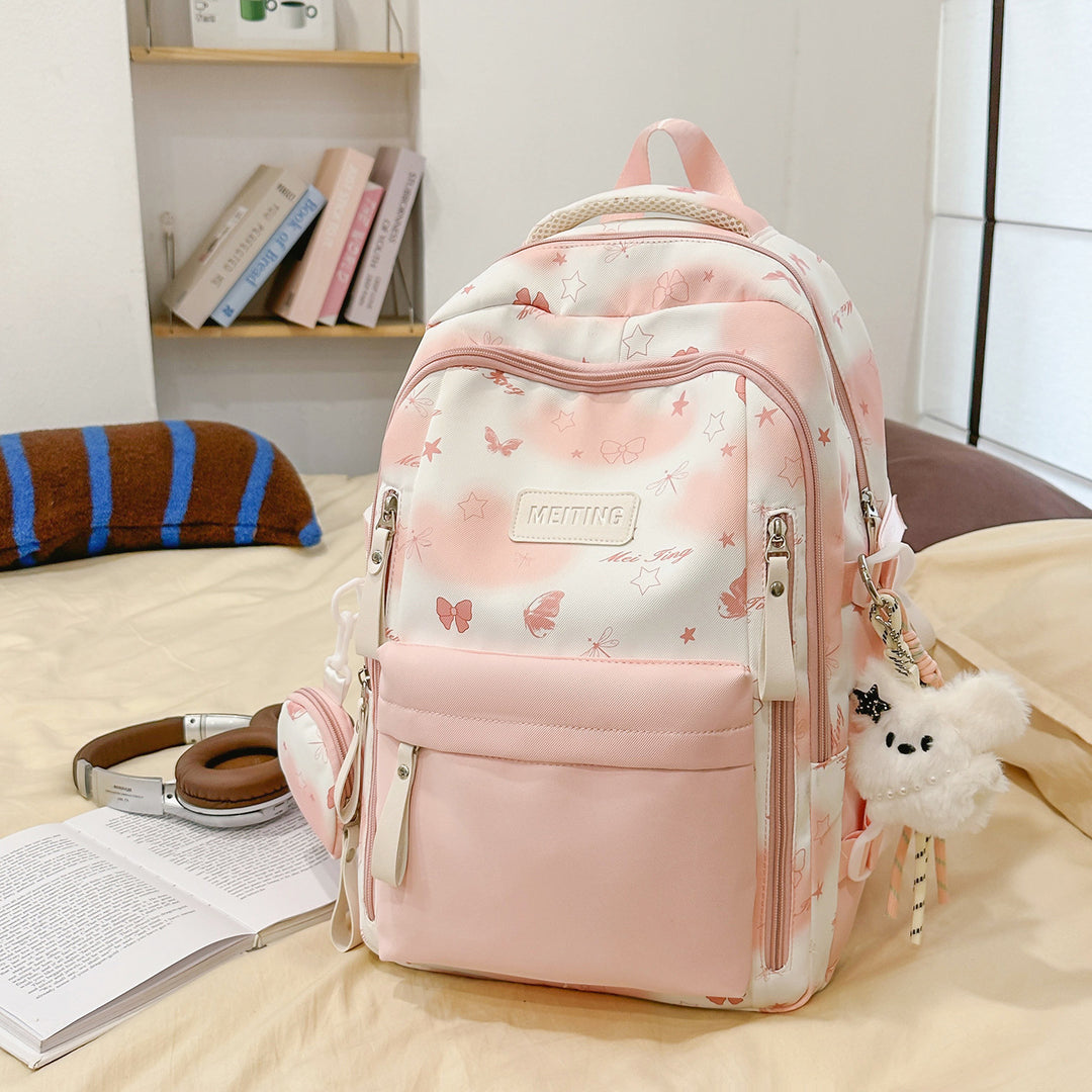 Trendy Patterned Backpack Kalsten