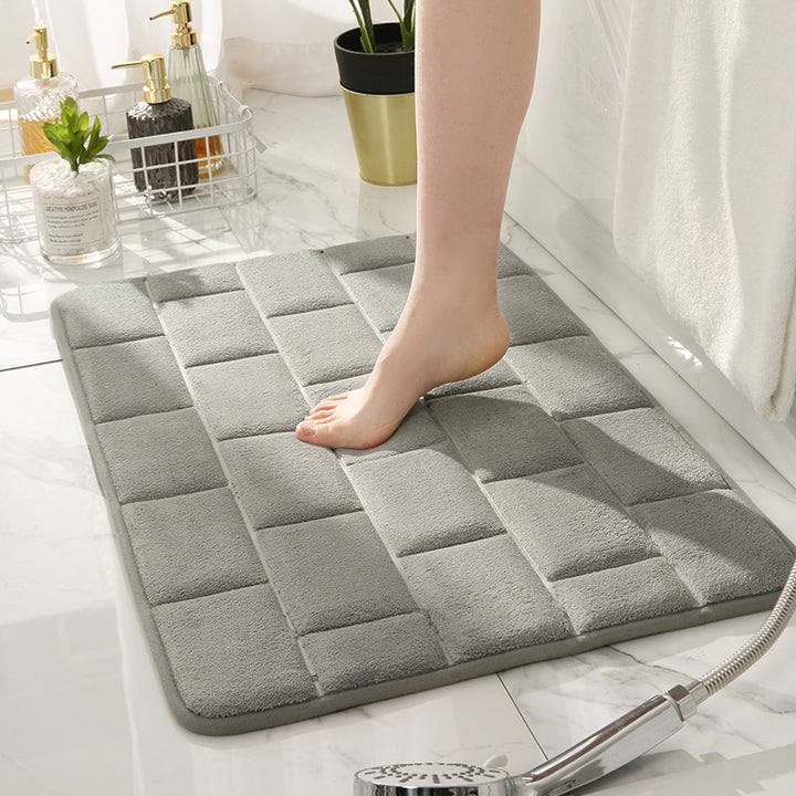 Plush Bath Mat Kalsten