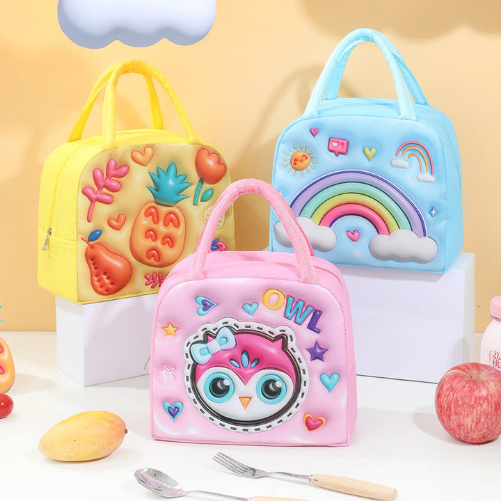 Fun Fruit-Themed Insulated Lunch Bag