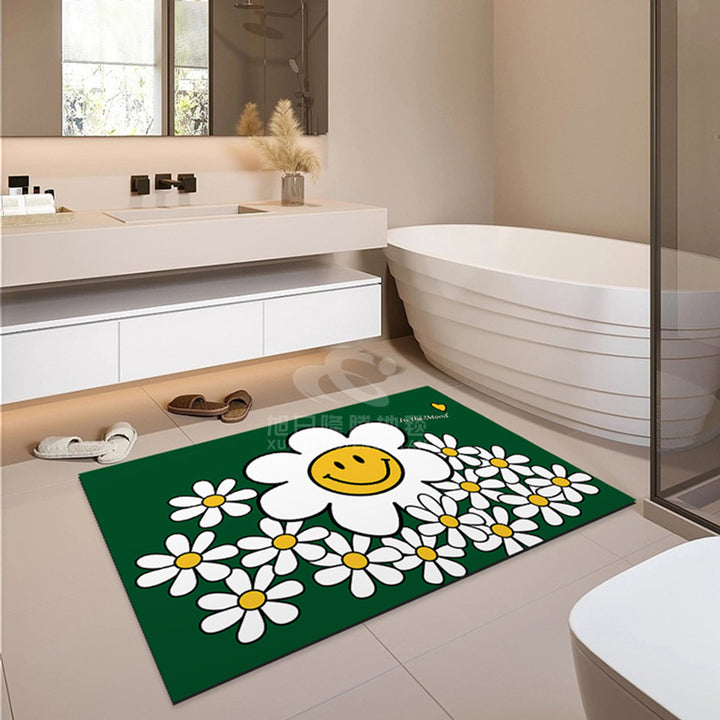 Decorative Bathroom Mat Kalsten