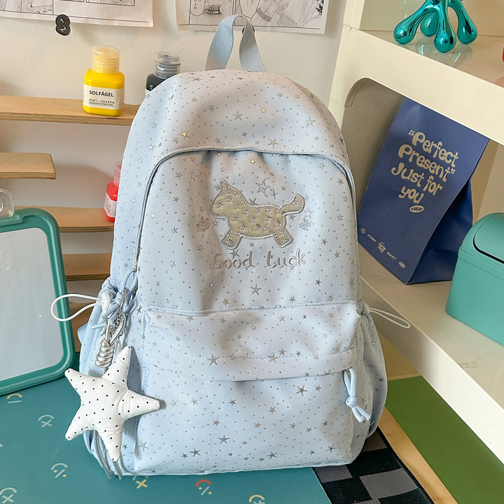Cute Star-Embellished School Backpack Kalsten
