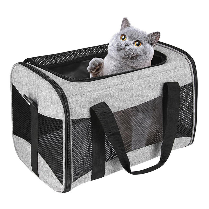 Pet carrier bag with breathable mesh windows Kalsten