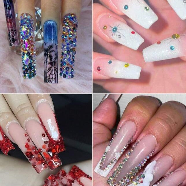 Nail Art Decoration Rhinestone Kit
