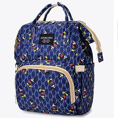 Cute Character Design Diaper Backpack Kalsten