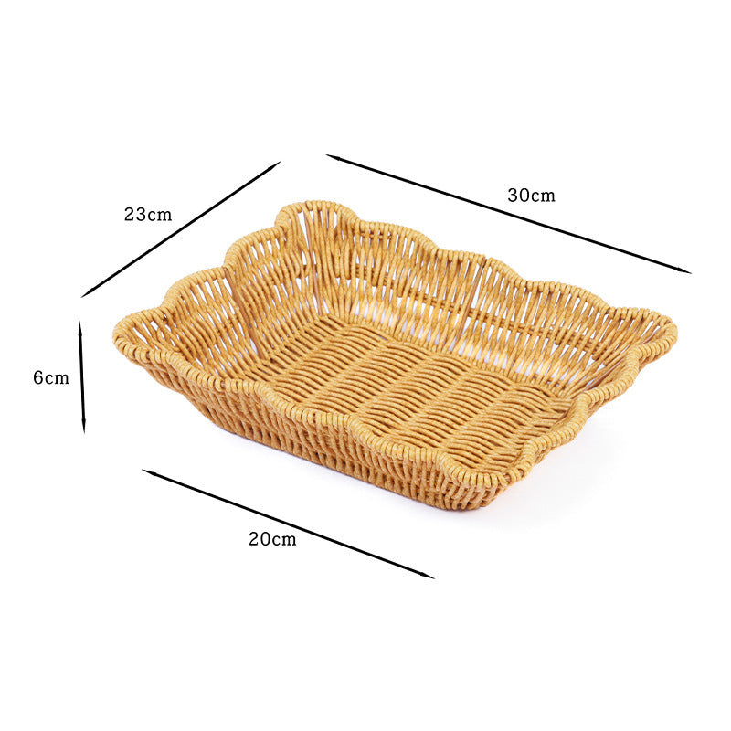 Decorative Woven Fruit Basket Kalsten