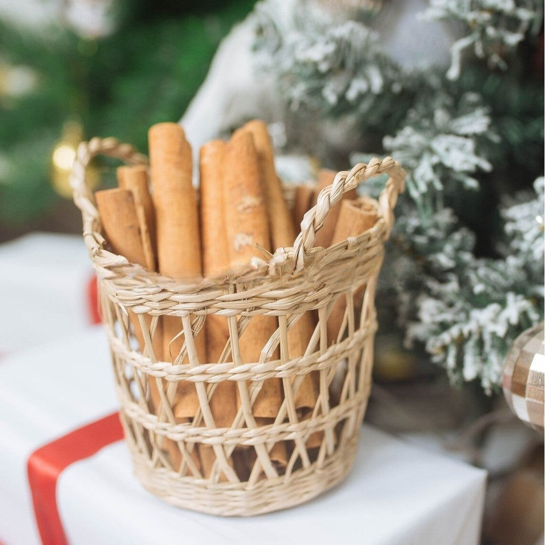 Natural Fiber Decorative Storage Basket Kalsten