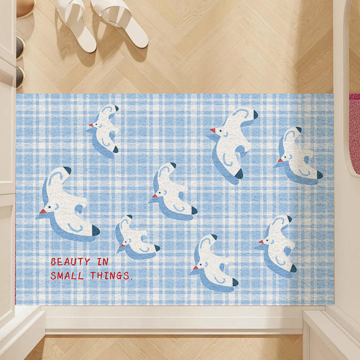 Cozy Fruit-Themed Doormat