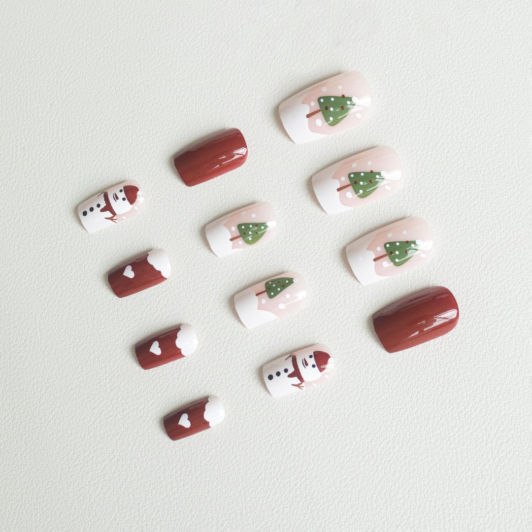 Creative Holiday-Themed Nail Art