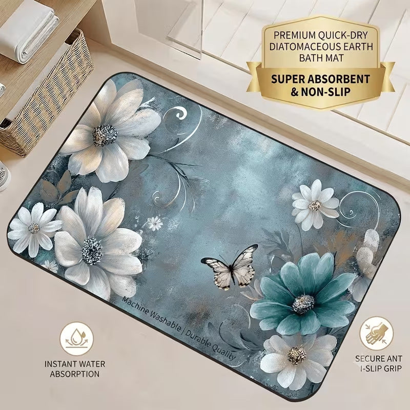 Diatomaceous Earth Bath Mat