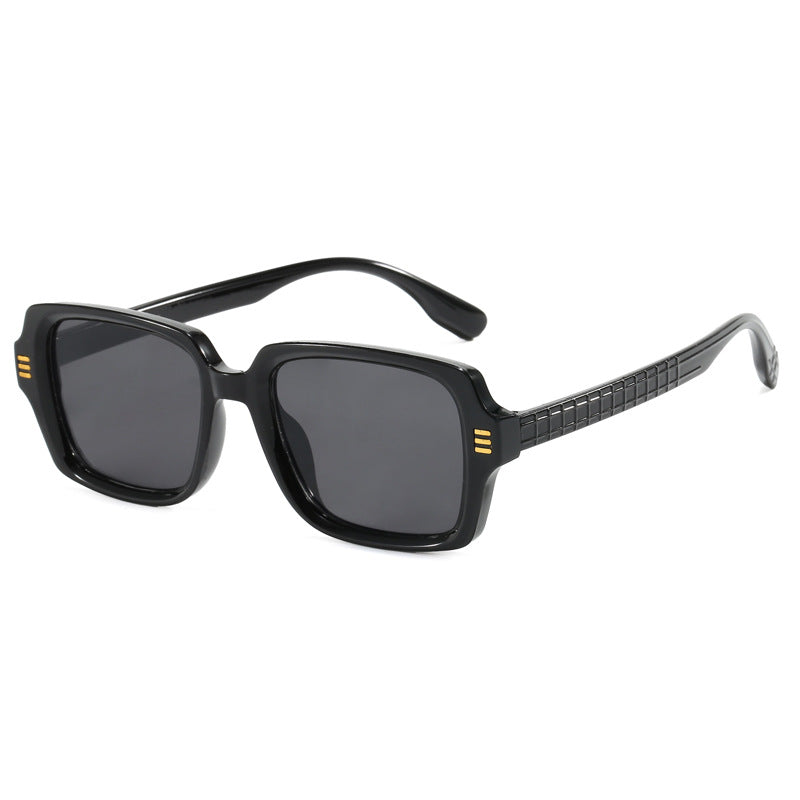 Women's fashionable square sunglasses with textured frame Kalsten