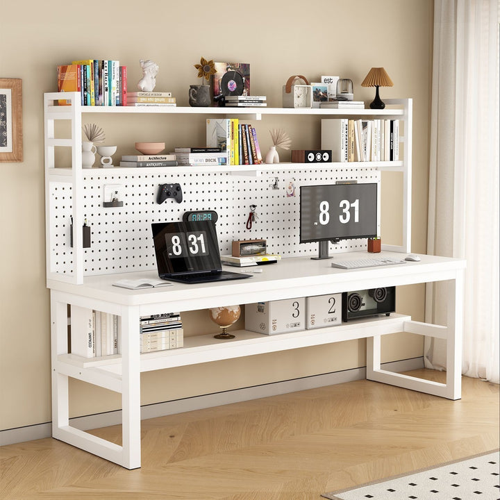 Multifunctional workspace with shelf Kalsten