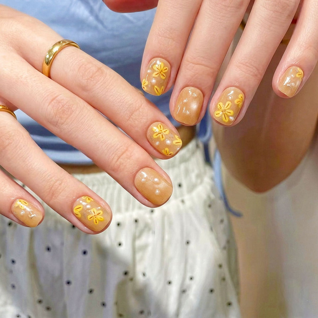 Floral Art Press-On Nail Set  1791646054