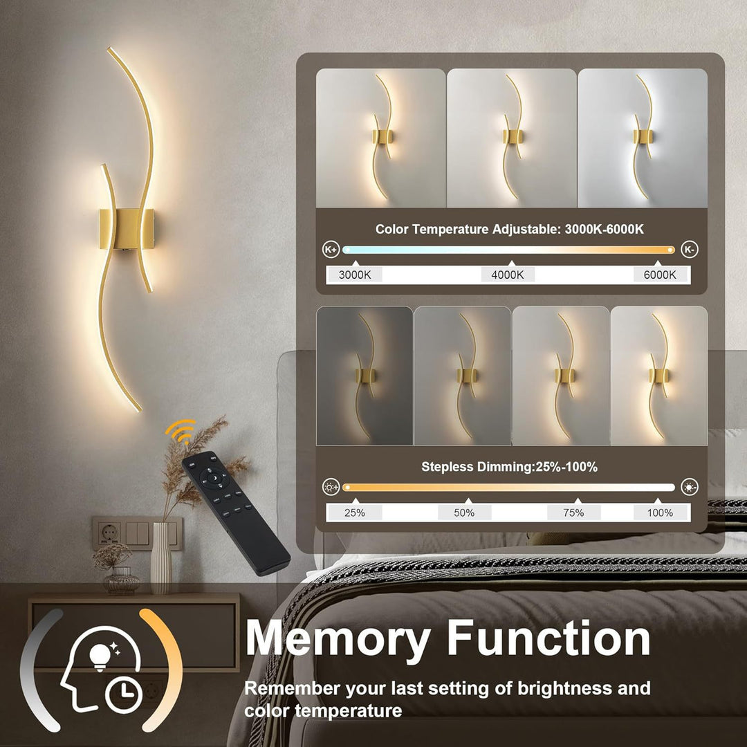 Contemporary LED Wall Sconce