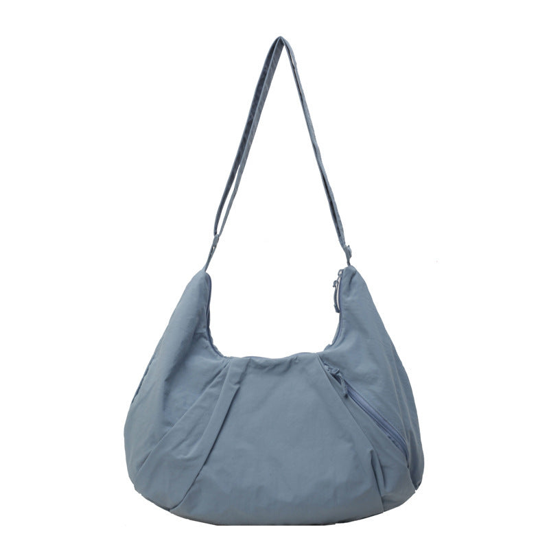 Soft Fabric Casual Shoulder Bag