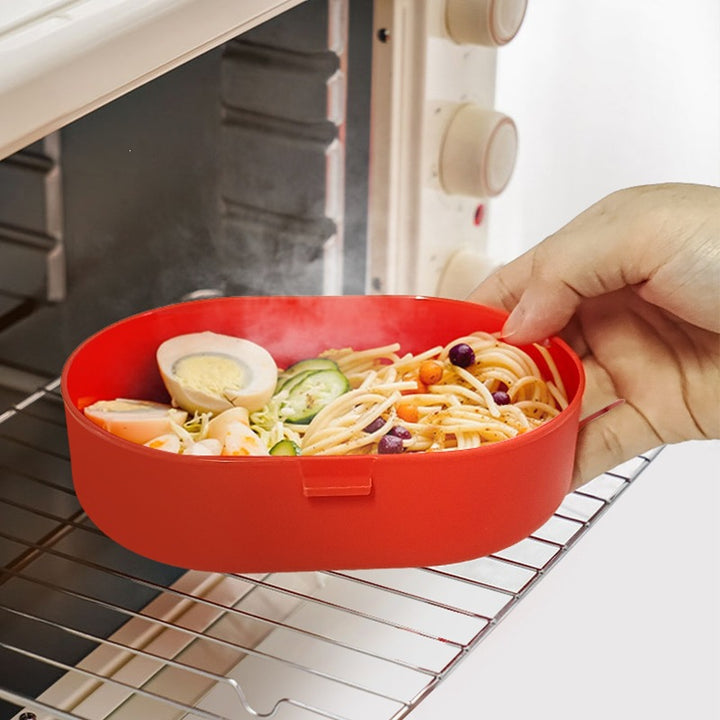 Multi-Tiered Portable Snack Storage Container