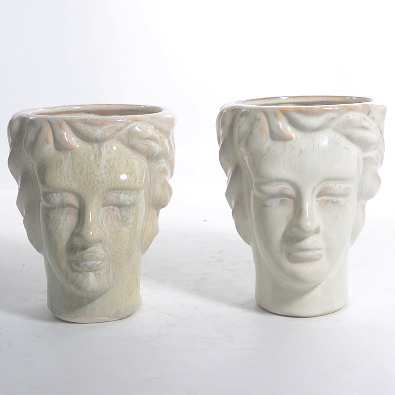 Artistic Ceramic Planter Kalsten
