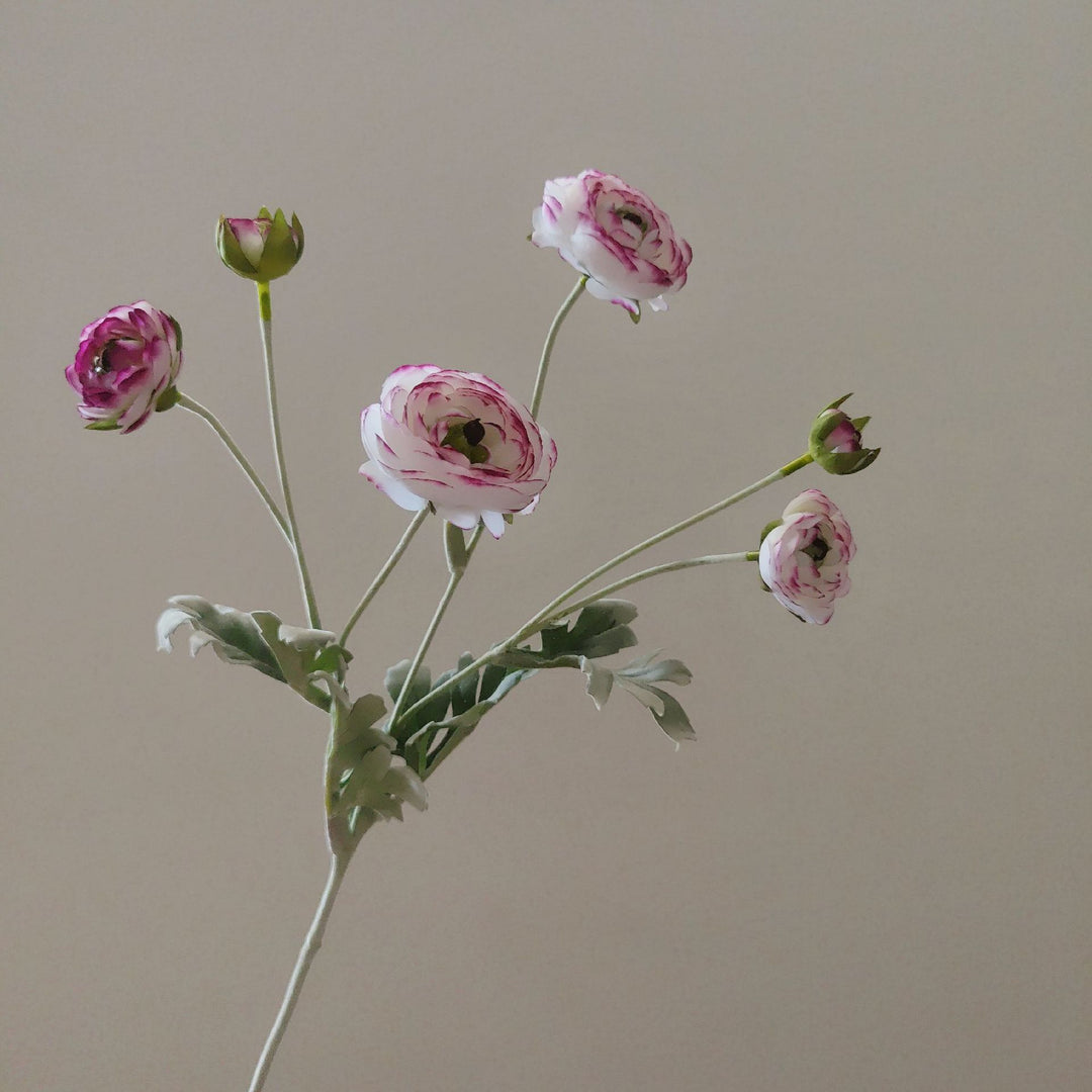 Lifelike Ranunculus Floral Stem