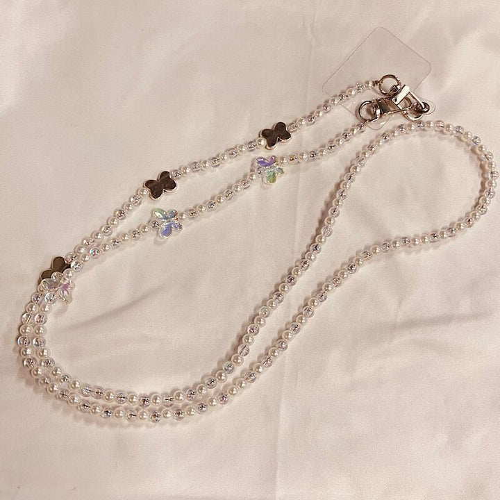 Elegant Beaded Charm Eyewear Holder Kalsten