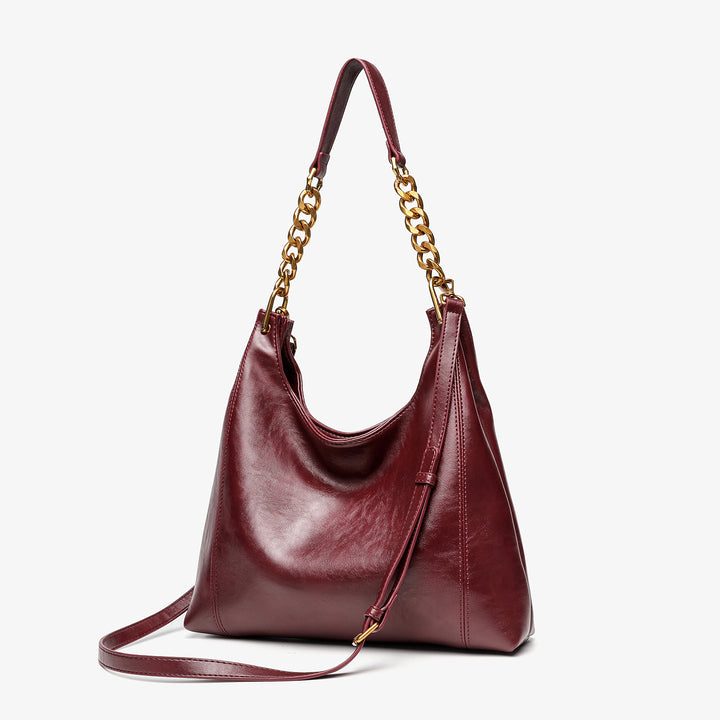 Chic Luxury Leather Shoulder Bag