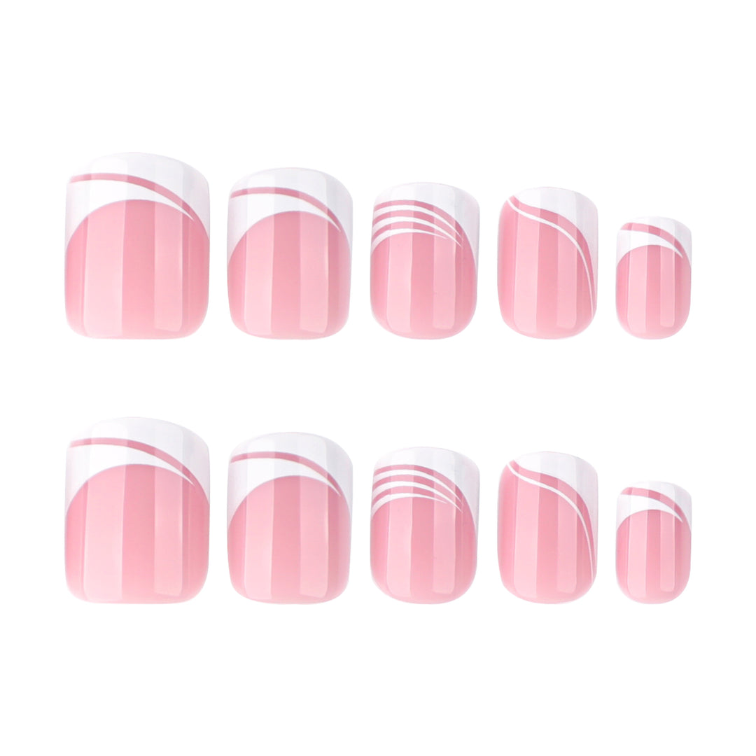 Artful Nail Art with Elegant Lines Kalsten