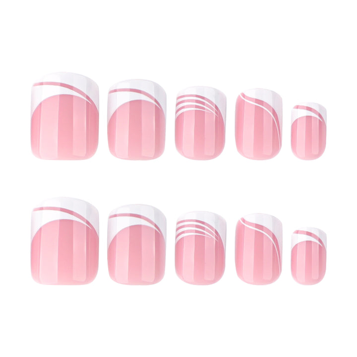 Artful Nail Art with Elegant Lines Kalsten