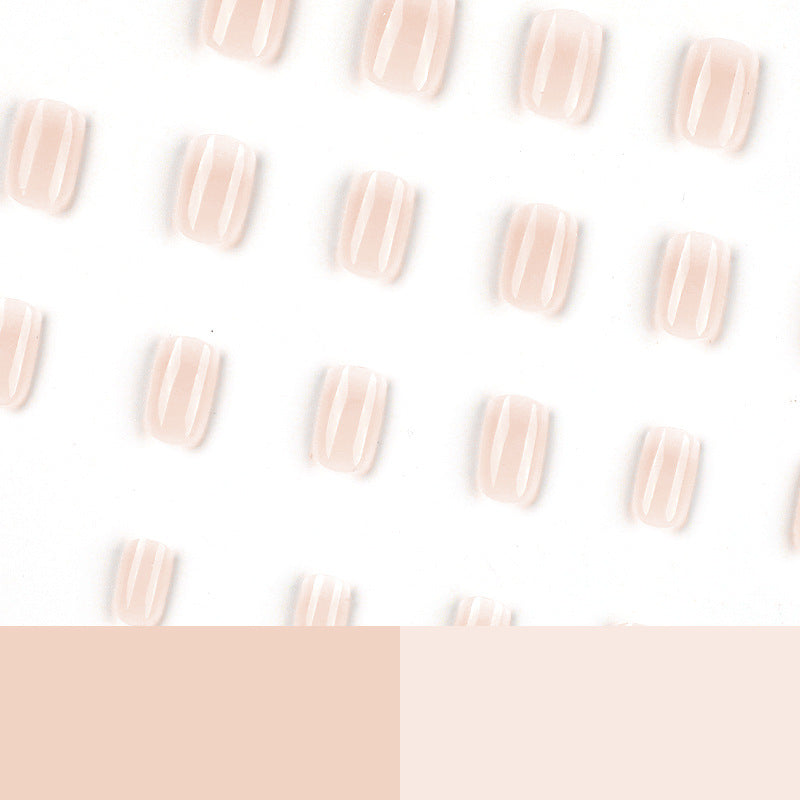 Elegant Nail Art in Natural Ombre Style Kalsten