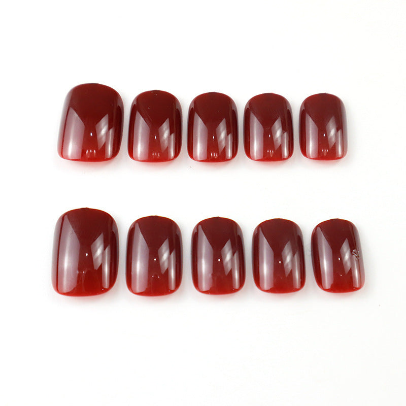 Glossy Long-Lasting Press-On Nail Set Kalsten