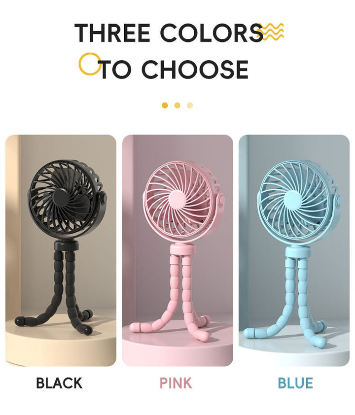 Portable USB Rechargeable Desk Fan Kalsten