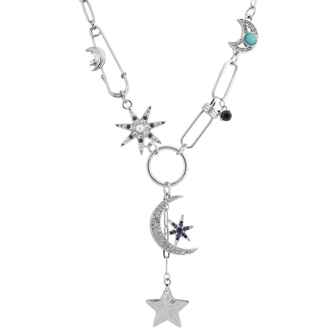 Celestial Charm Layered Necklace Kalsten