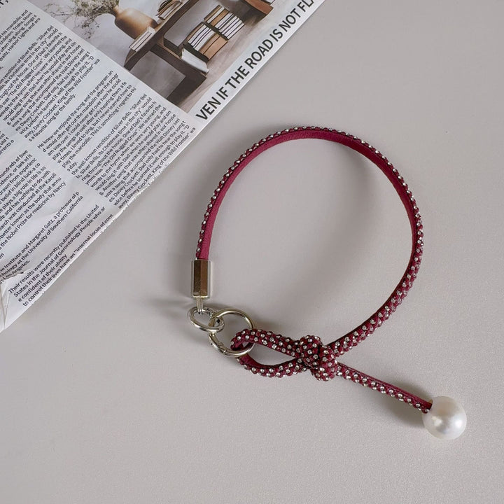 Elegant Knotted Pearl Bracelet Strap Kalsten