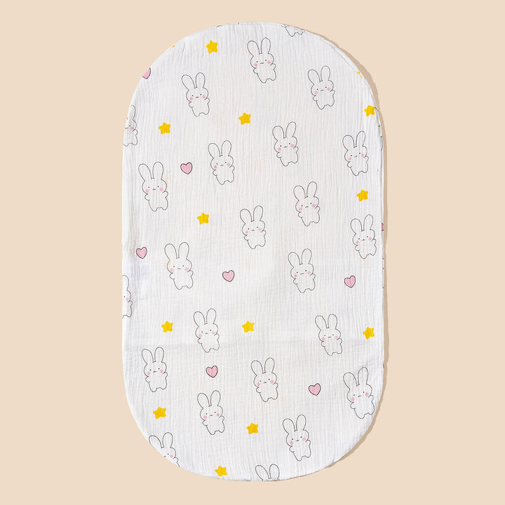 Cotton Muslin Crib Mattress Protector kalsten