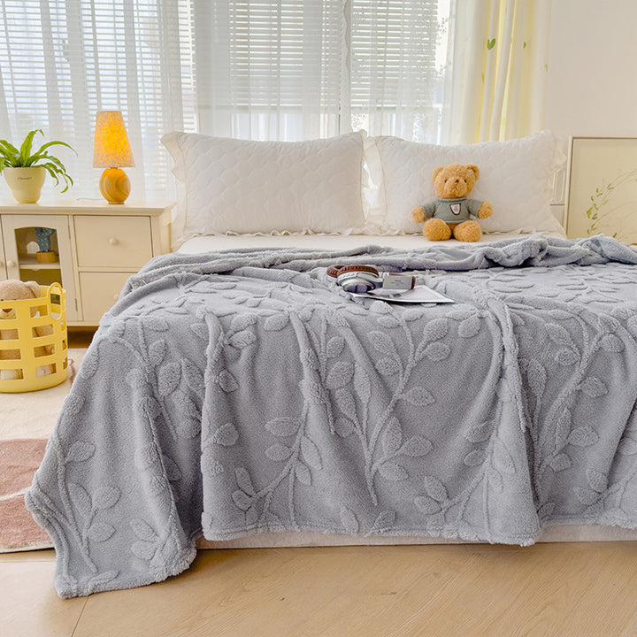 Decorative Floral Throw Blanket