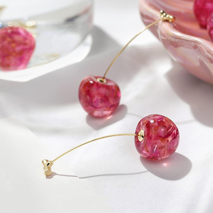 Artistic Fruit-Inspired Drop Earrings Kalsten