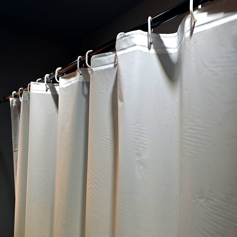 Elegant Textured Shower Curtain Kalsten