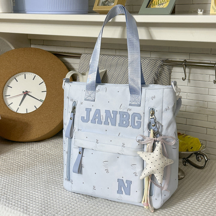 Stylish Non-Transparent Fabric Backpack Kalsten
