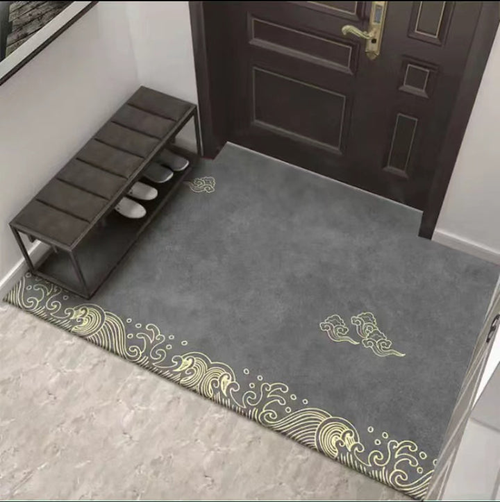 Geometric Patterned Indoor Area Mat Kalsten
