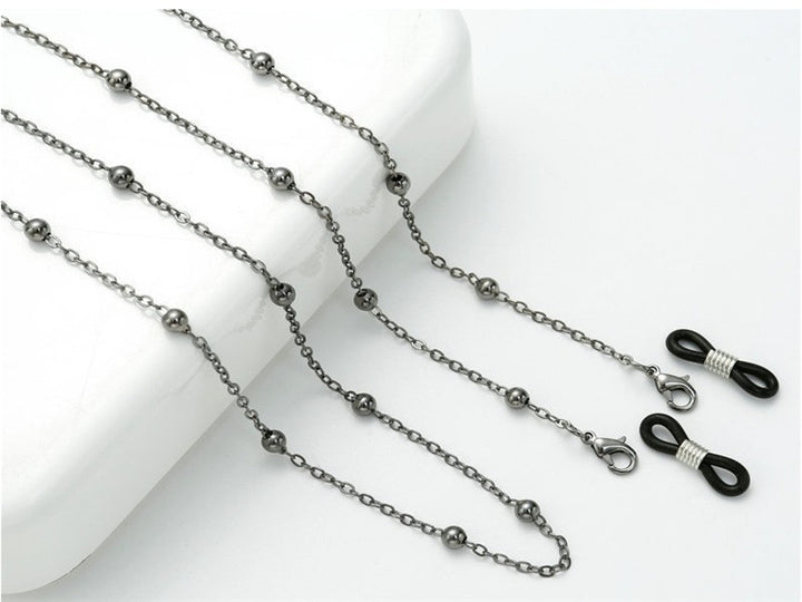 Silver Beaded Eyewear Chain Kalsten