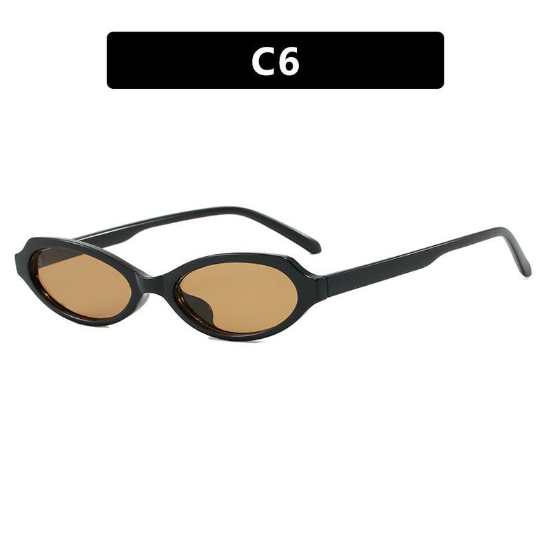Ladies elegant sunglasses in stylish oval design Kalsten