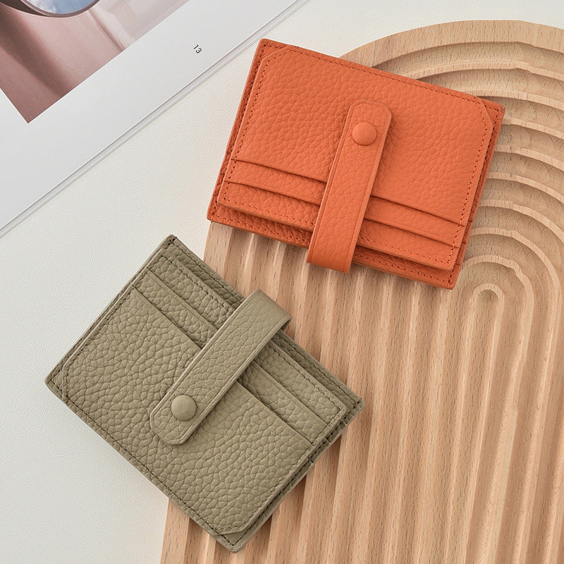 Premium Leather Cardholder Wallet