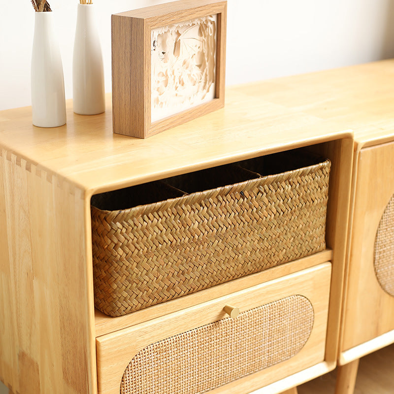 Multi-Compartment Woven Organizer Basket Kalsten