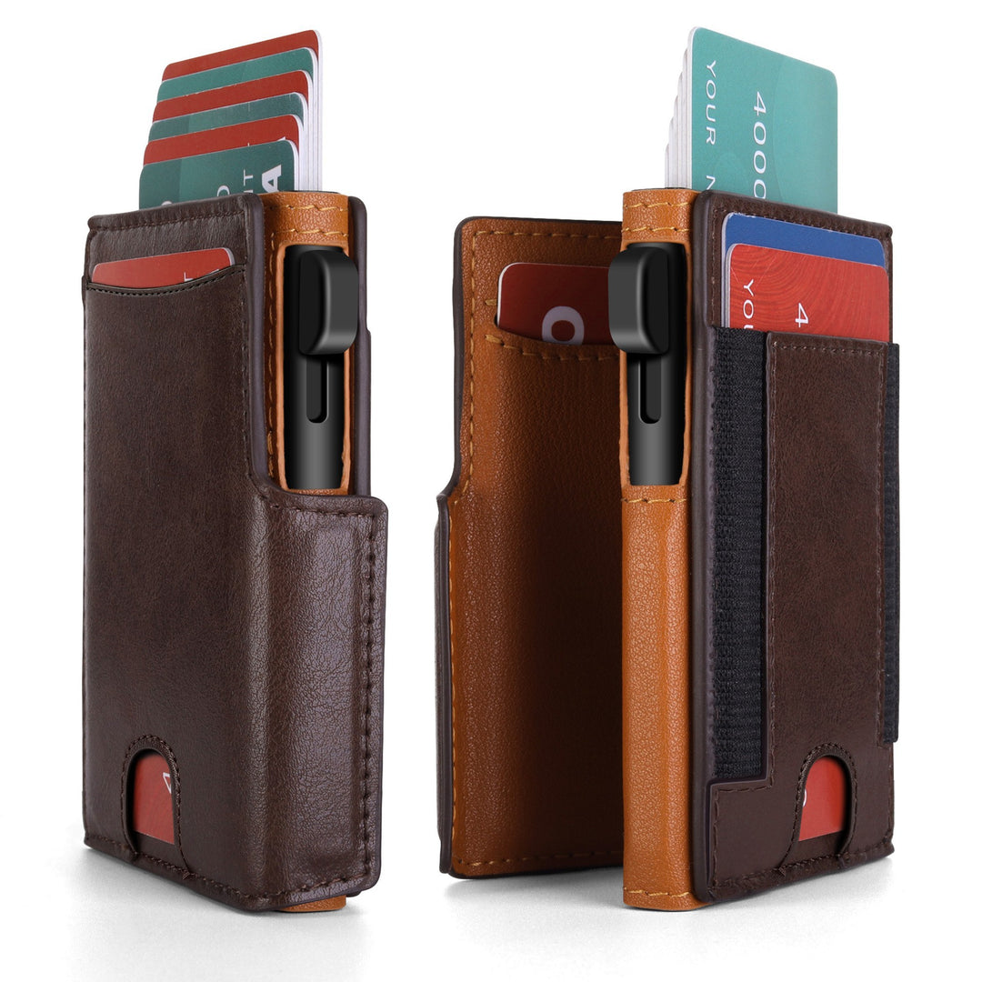 RFID-Blocking Leather Cardholder Kalsten