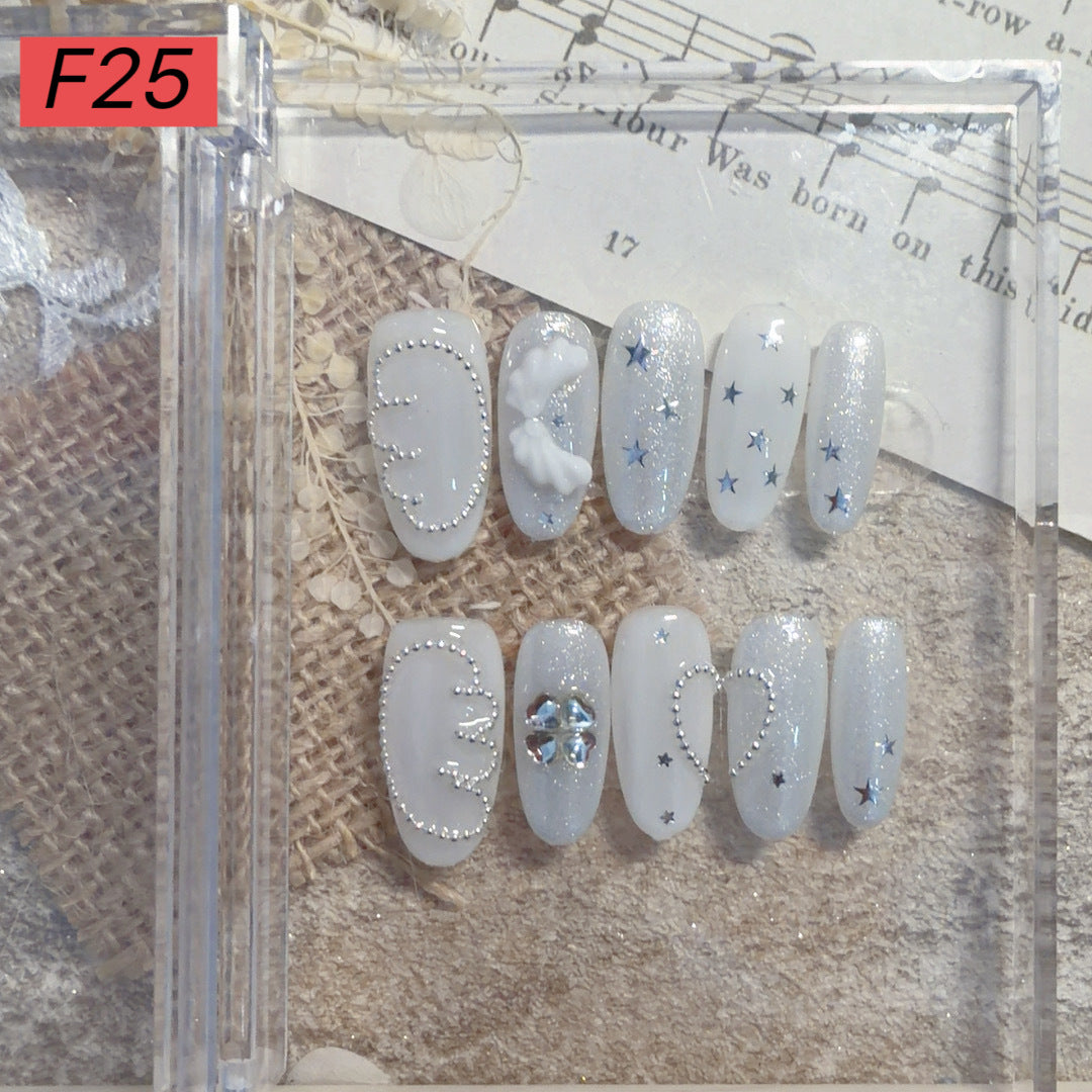 Decorative Press-On Nail Art Set 1790731572