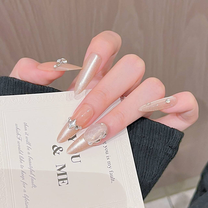 Decorative Press-On Nail Design Set Kalsten
