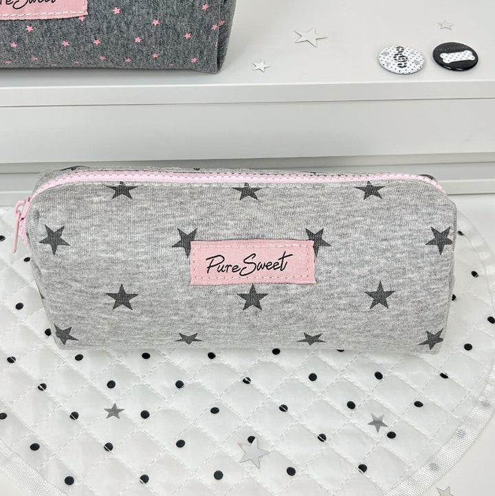 Stylish Star Print Pencil Pouch